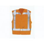 TRICORP WORKWER 155358 Turuncu İkaz Yeleği
